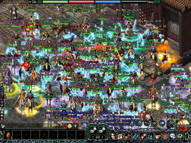 Giao chiến trong game Kiếm Tung 3D