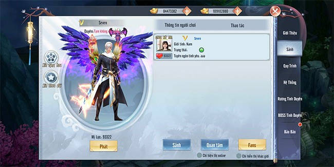 Ngoại trang của nhân vật trong Kiem Vu 3D Mobile