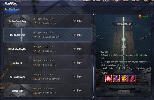 Phó Bản Chiến Đội