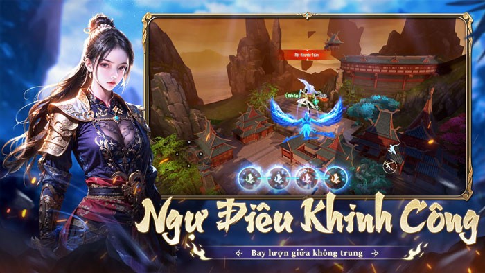 Ngự điêu khinh công! Bay lượn giữa không trung