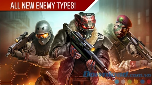 Đối mặt với nhiều loại kẻ thù khác nhau