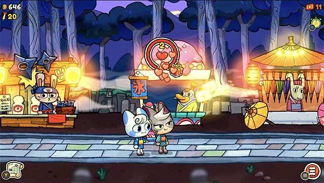 Đập bong bóng và thu thập tiền xu