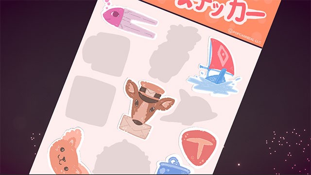 Tích cực viết thư chia sẻ và nhận sticker trang trí cực xinh trong Kind Words