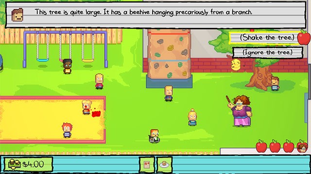 Một số nhân vật mới chỉ xuất hiện trong Kindergarten II