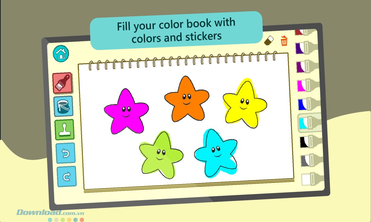 Làm quen với màu sắc