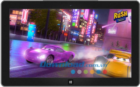 Kinect Rush: A Disney-Pixar Adventure theme