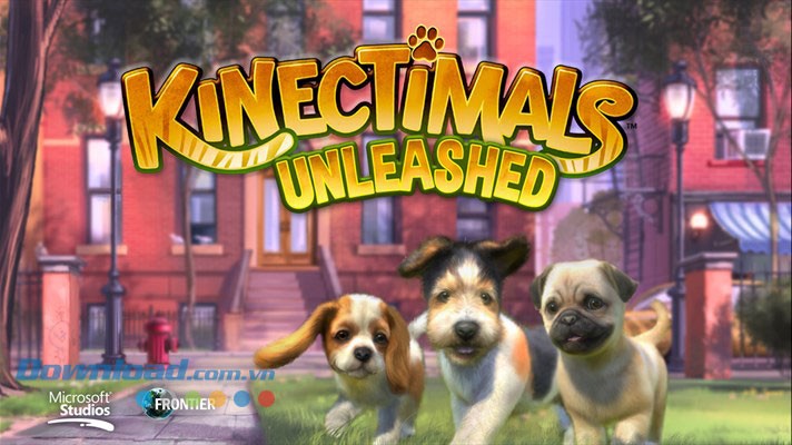 Những người bạn bốn chân trong Kinectimals Unleashed đang chờ bạn tham gia cuộc vui