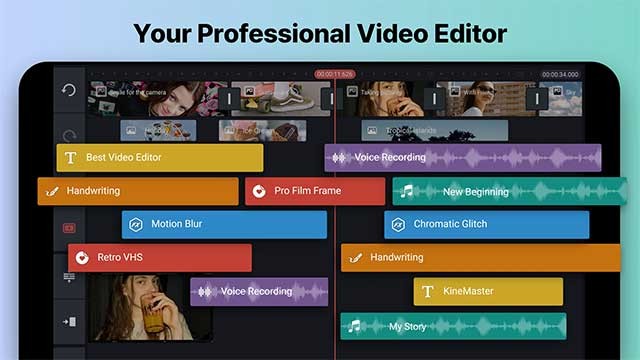 Hàng nghìn hiệu ứng và bộ lọc video chuyên nghiệp