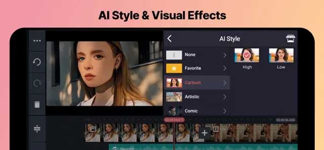 Hiệu ứng hình ảnh và AI tuyệt đẹp