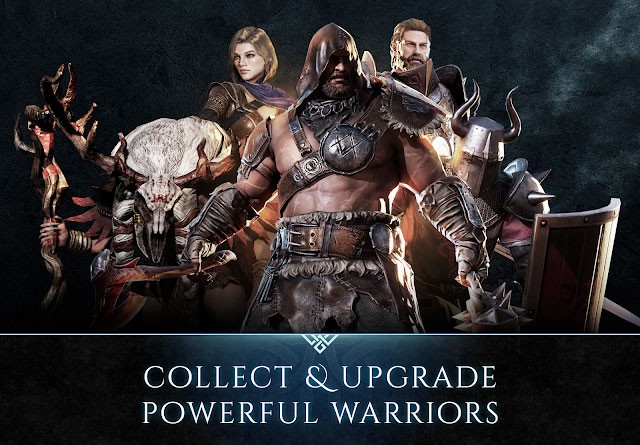 Thu thập và nâng cấp các chiến binh mạnh mẽ