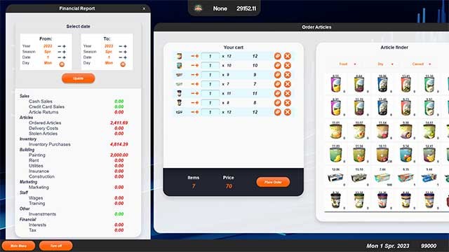 Quản lý các mặt hàng và giá cả một cách cẩn thận