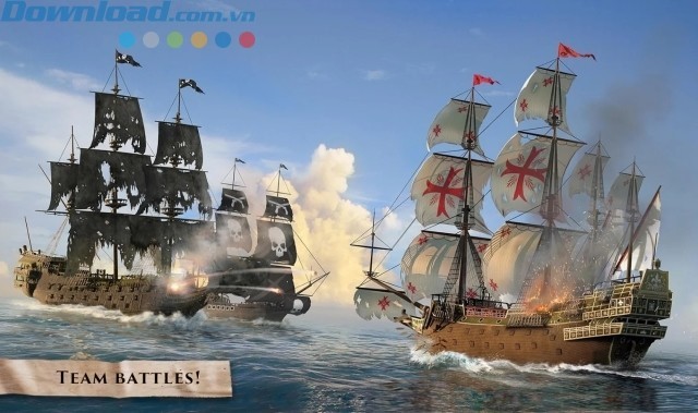 Các trận đánh tổ đội 7vs7 với người chơi toàn thế giới