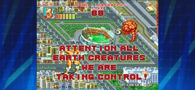 Trò chơi hành động chiến đấu, đấu vật cổ điển KING OF THE MONSTERS 2 tái xuất trên di động