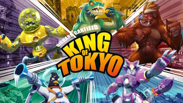 King of Tokyo - Richard Garfield bản game chiến thuật dựa trên board game cùng tên