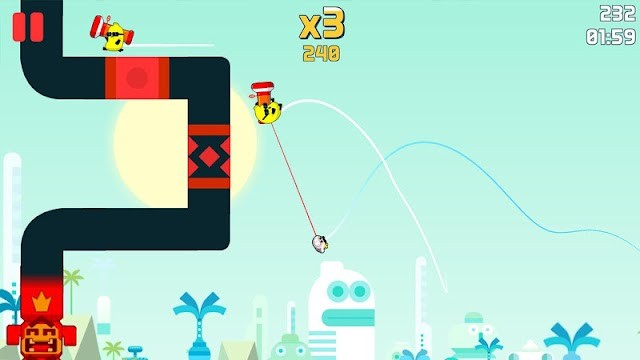 Sửu dụng chiếc lưỡi của mình để treo, đu và quăng mình qua lại