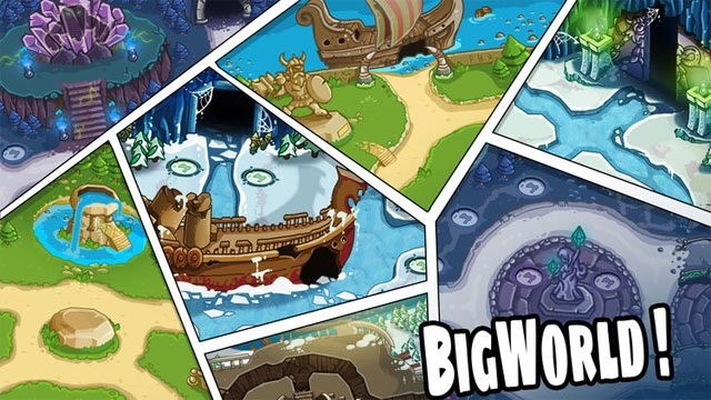 Khám phá 12 bản đồ kỳ diệu trên nền đồ họa đẹp mắt