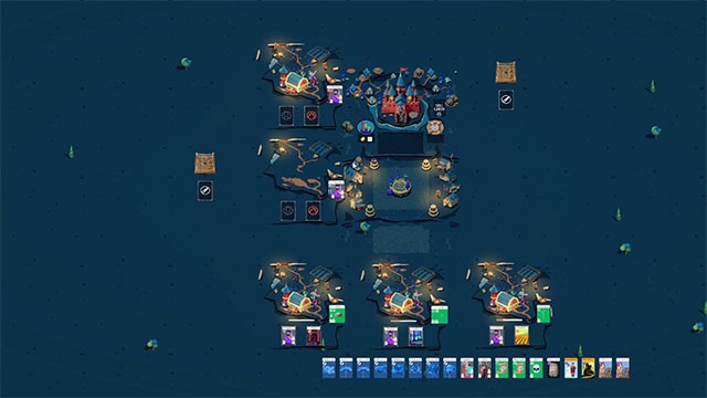 Biến đổi các đơn vị quân bằng cách sử dụng thẻ bài và nhiều cách kết hợp độc đáo