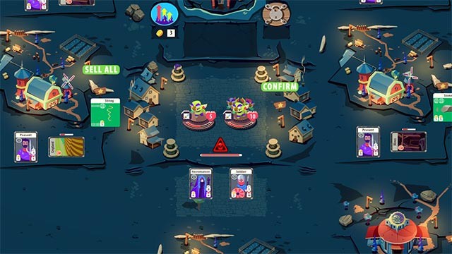 Sưu tầm những lá bài mới trong khi mở rộng và phát triển vương quốc Kingdom of Card