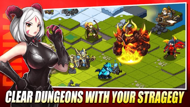 Tham gia Kingdom Quest, dọn sạch các hầm ngục bằng chiến lược của bạn