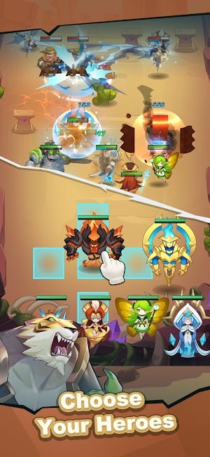 Chọn các anh hùng của bạn