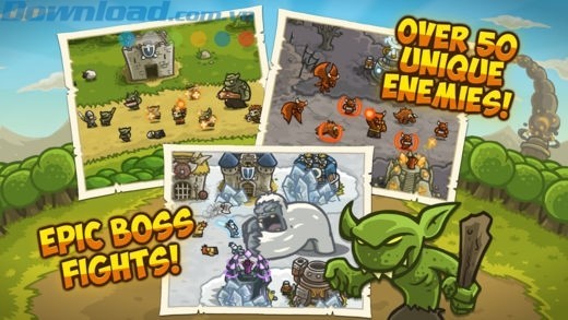 Chiến đấu với kẻ thù để bảo vệ vương quốc