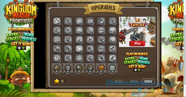 Các món đồ nâng cấp