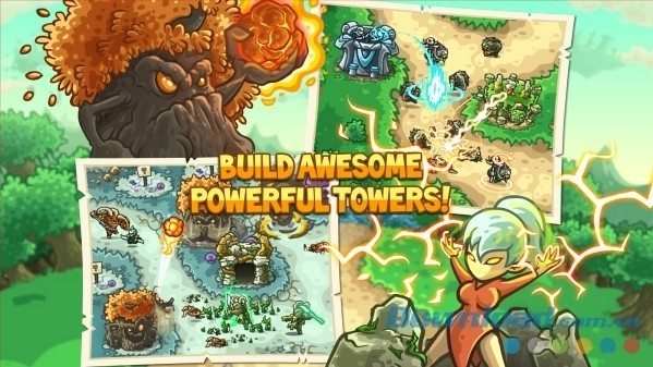 Game thủ thành hấp dẫn Kingdom Rush Origins cho Android