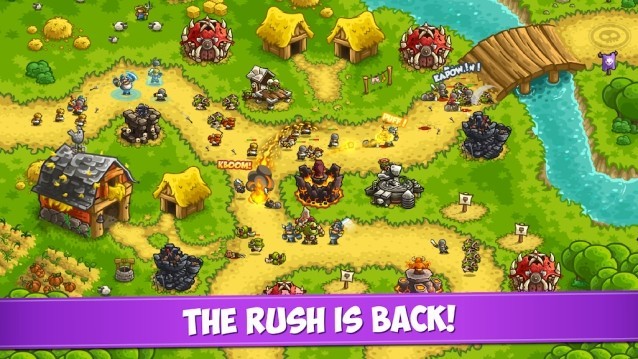 Vào vai pháp sư bóng tối Vez’nan và thực hiện kế hoạch thống trị vương quốc trong game Kingdom Rush Vengeance