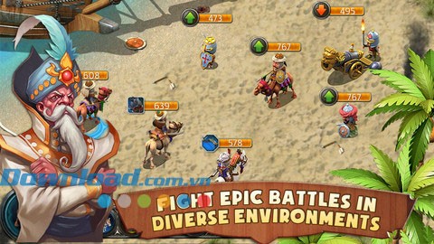 Kingdoms & Lords là game chiến thuật mô phỏng xây dựng đế chế
