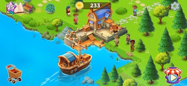 Xây dựng vương quốc của bạn trong game Kingdoms: Merge & Build