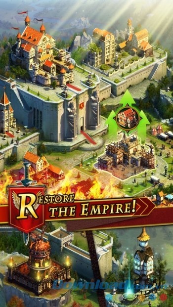 Game chiến thuật MMO miễn phí King's Empire