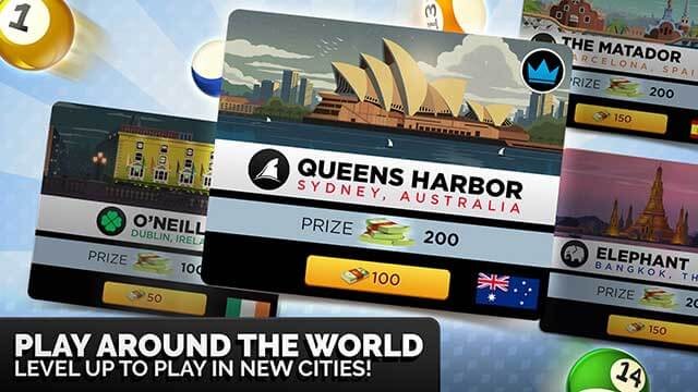 Chơi các level lấy bối cảnh khắp nơi trên thế giới