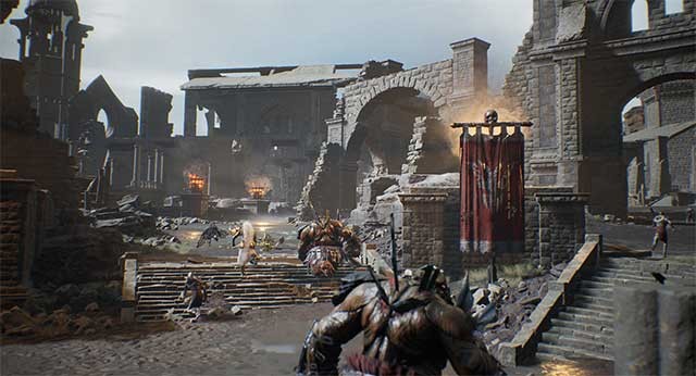 Kingshunt có bối cảnh chiến tranh hoàng tráng và hiệu ứng chiến đấu ấn tượng