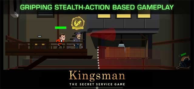 Kingsman - The Secret Service Game có lối chơi hành động lén lút