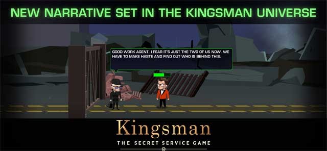 Khám phá vũ trụ Kingsman qua lời dẫn chuyện trong game
