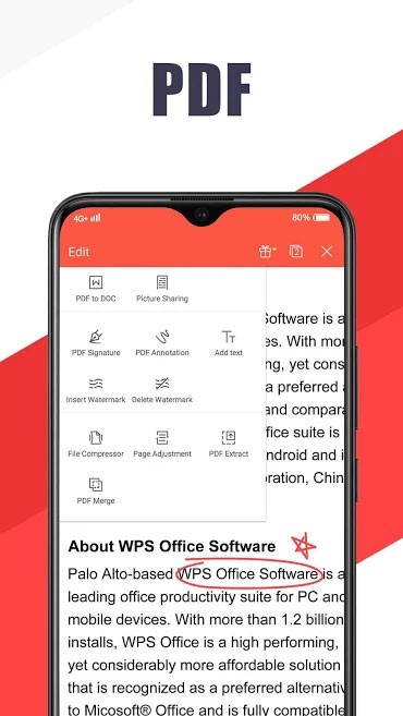 Đọc và xử lý file PDF với WPS Office