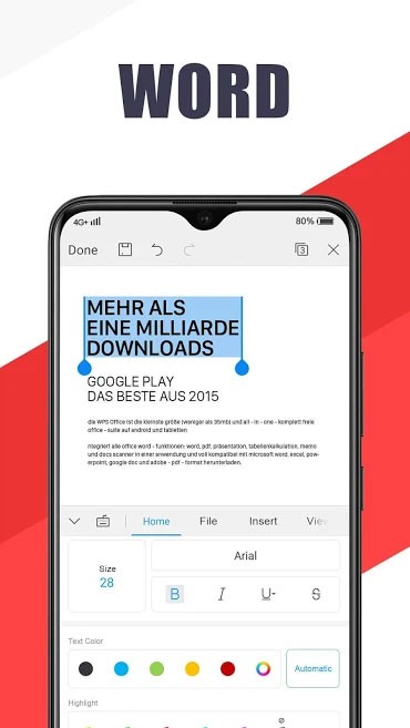 WPS Office hỗ trợ đọc và biên tập Word