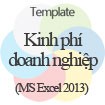 Template Kinh phí chi tiêu doanh nghiệp