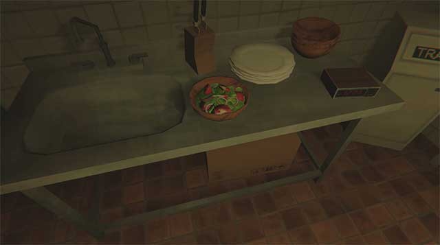 Quy trình chế biến món ăn trong game được mô tả khá chi tiết