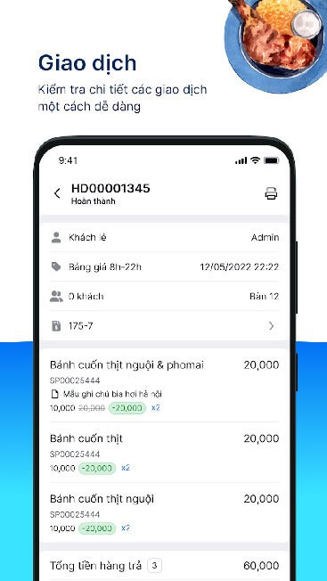Ghi lại những giao dịch