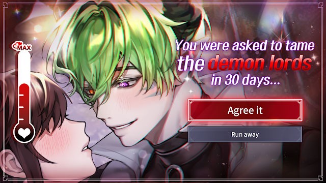 Kiss in Hell: Fantasy Otome cho bạn bước vào hành trình thu phục chúa quỷ trong 30 ngày