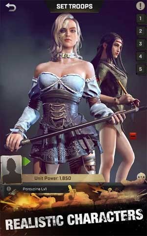 Các nhân vật được thiết kế chân thực