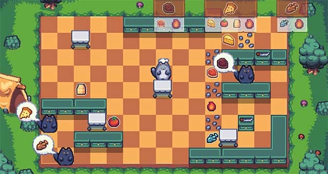 Thưởng thức đồ họa Pixel và lối chơi giải đố dễ thương có yếu tố ẩm thực