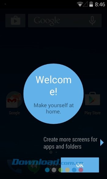Khởi chạy KitKat Launcher
