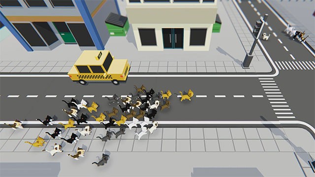 KITT.IO là game hành động săn mèo trong thành phố