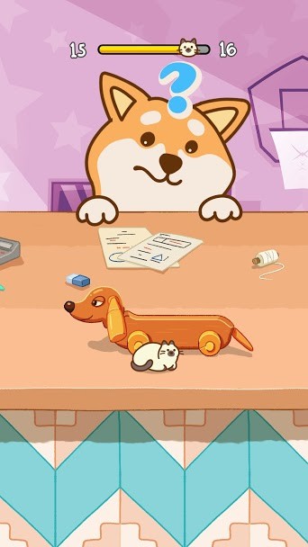 Giúp chú mèo đến được chỗ đặt món ăn yêu thích an toàn