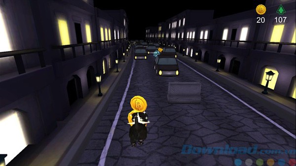 Giao diện game Kitten Rush