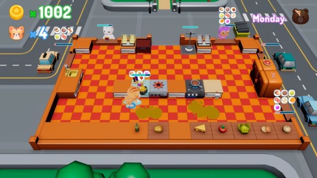 Cùng Kitty sơ chế nguyên liệu, nấu ăn và phục vụ những vị khách thiếu kiên nhẫn