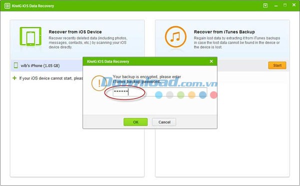 KiwiG iOS Data Recovery