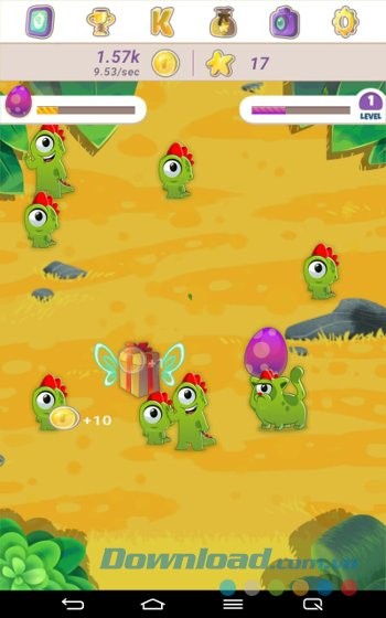 Giao diện màn chơi game Kiziland